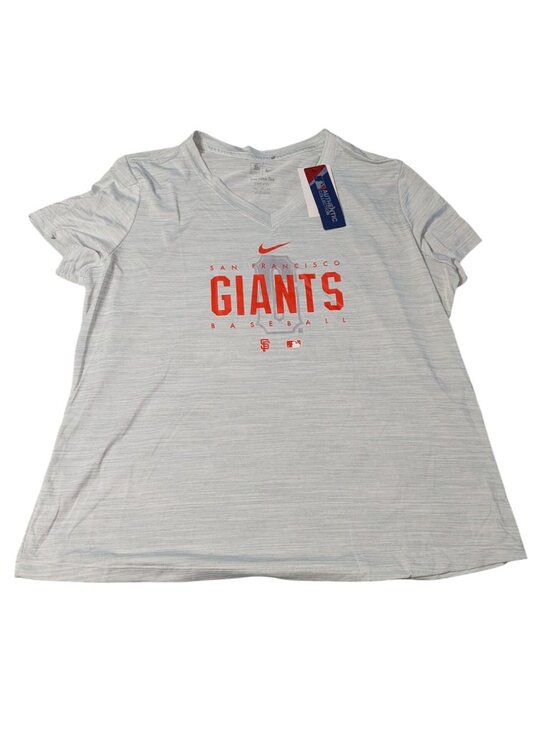 Nike Tops - Nike Womens San Francisco Giants Dri-Fit Tee XXL Authentic Collection